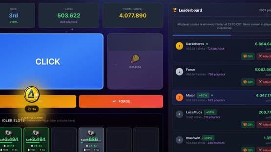 PVPClicker — screenshot 1