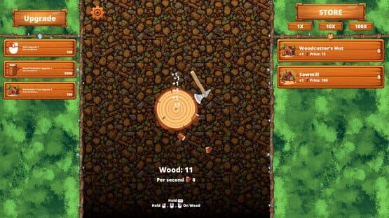 Wood Clicker — screenshot 1