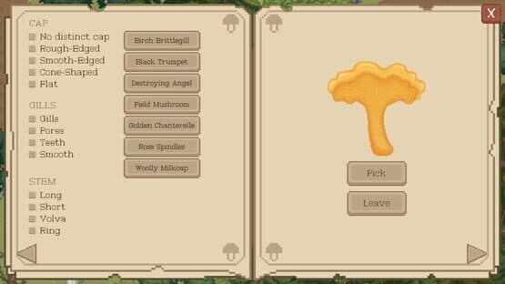 The Mushroom Journal — screenshot 2