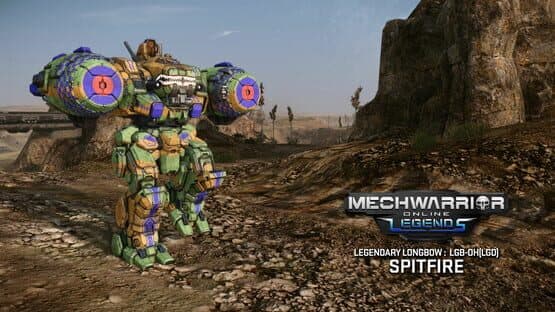 MechWarrior Online: Spitfire Legendary Mech Pack — screenshot 1