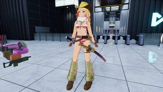 Full Metal Schoolgirl: Ryoko Costume - Aya's Battle Suit from "OneeChanbara Origin" — screenshot 1