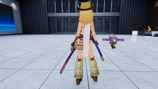 Full Metal Schoolgirl: Ryoko Costume - Aya's Battle Suit from "OneeChanbara Origin" — screenshot 2