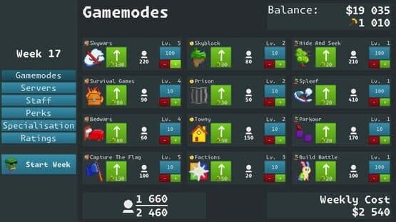 Cube Game Server Boss — screenshot 1
