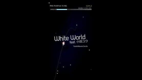 Groove Coaster: White World feat. Yu Oda — screenshot 1