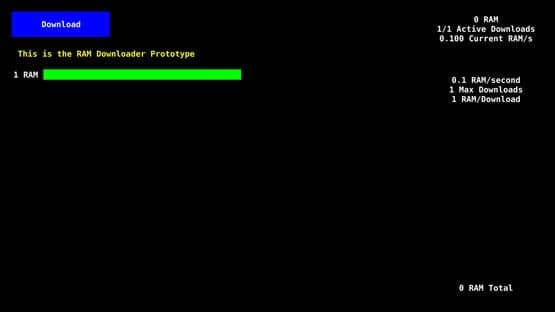 RAM Downloader — screenshot 1