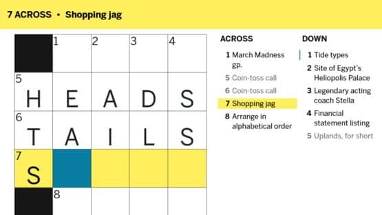 Mini Crossword — screenshot 1