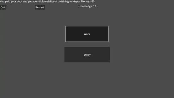 College Dept: The Game — screenshot 3