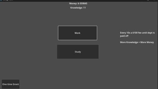 College Dept: The Game — screenshot 6