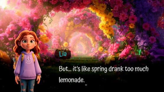 Lia and the Train of the Seasons — screenshot 1