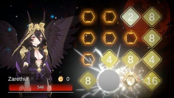 Battle Puzzle 2048: Queens of the Abyss — screenshot 1