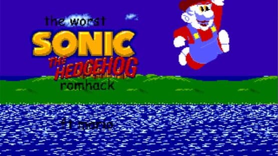 The Worst Sonic the Hedgehog Romhack (Featuring Mario) — screenshot 1