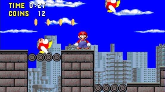 The Worst Sonic the Hedgehog Romhack (Featuring Mario) 2 — screenshot 2