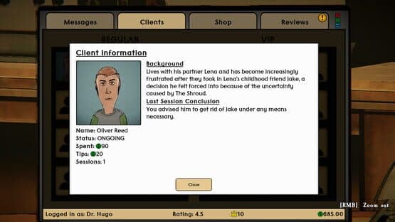 The Dreadthorn Therapist — screenshot 7