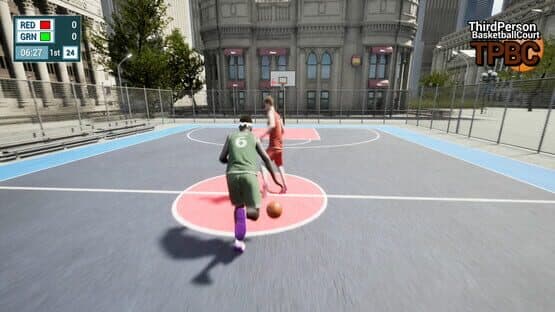 Third Person Basketball Court — screenshot 1