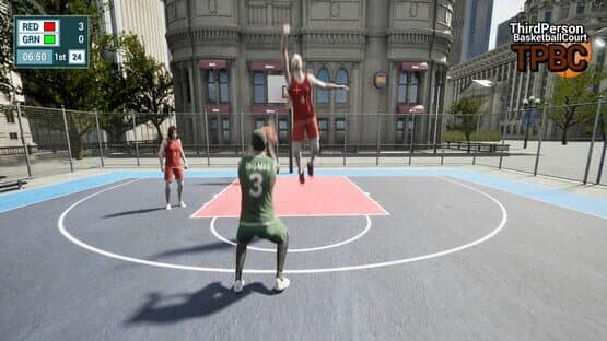 Third Person Basketball Court — screenshot 2
