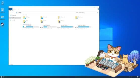 Nekotype Keyboard Cat Simulator — screenshot 1