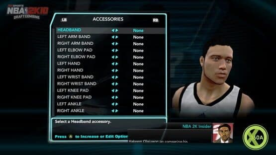 NBA 2K10: Draft Combine — screenshot 1