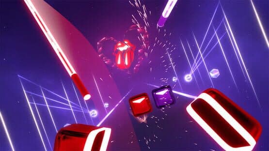 Beat Saber: The Rolling Stones - "Can't You Hear Me Knocking" — screenshot 2