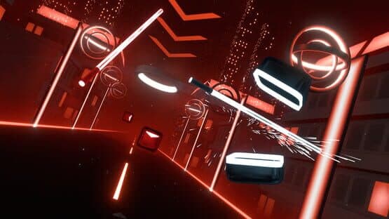 Beat Saber: The Weeknd - "Starboy (feat. Daft Punk)" — screenshot 5