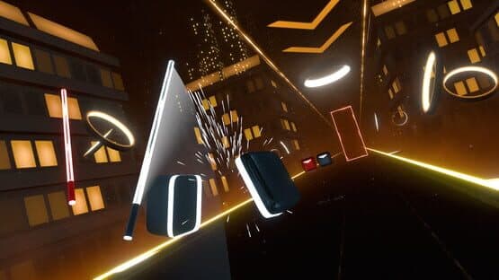 Beat Saber: The Weeknd - "Sacrifice" — screenshot 2