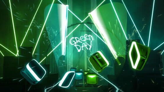 Beat Saber: Green Day - "Father of All..." — screenshot 1