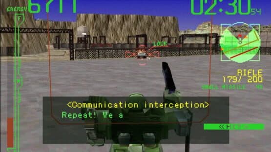 Armored Core: Project Phantasma — screenshot 1