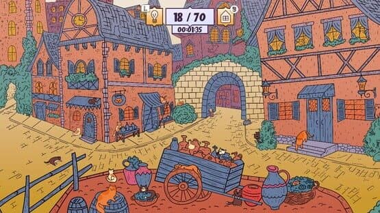 Cats Visiting Cozy Town — screenshot 5