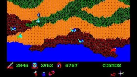 Eggconsole Courageous Perseus PC-8801 — screenshot 2
