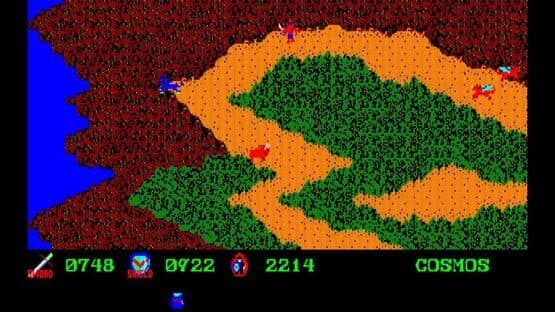 Eggconsole Courageous Perseus PC-8801 — screenshot 3