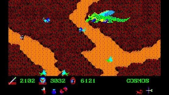 Eggconsole Courageous Perseus PC-8801 — screenshot 6
