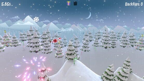 Santa's Slippery Slope Ski Stunts — screenshot 5