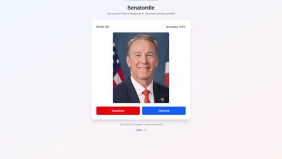 Senatordle — screenshot 1