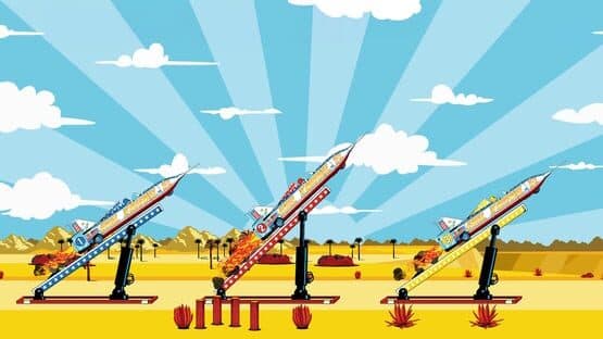 Happy Landing Bundle: Evel Knievel + Finnigan Fox + Cornhole — screenshot 2