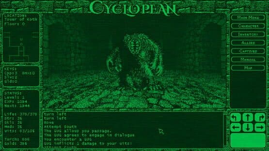 Cyclopean: The Great Abyss — screenshot 1