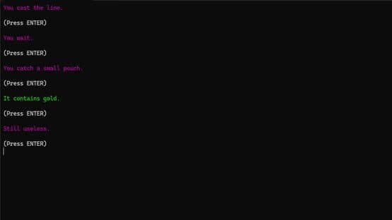 Nick's Text Adventure — screenshot 3
