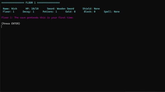 Nick's Text Adventure — screenshot 7