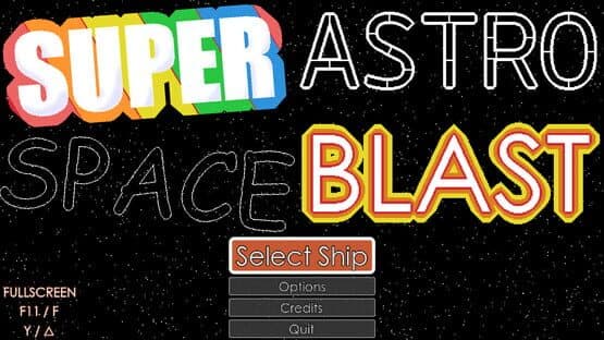 Super Astro Space Blast — screenshot 1