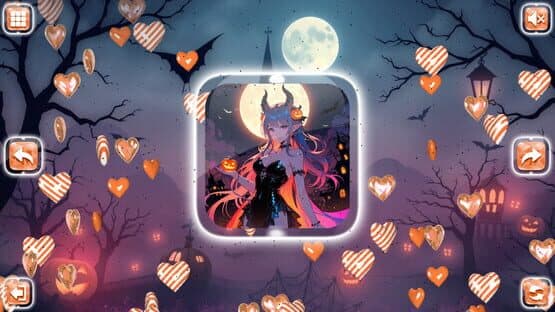 Lovely Anime Puzzle: Halloween — screenshot 8