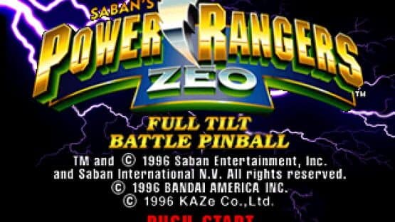 Power Rangers Zeo - Full Tilt Battle Pinball — screenshot 2
