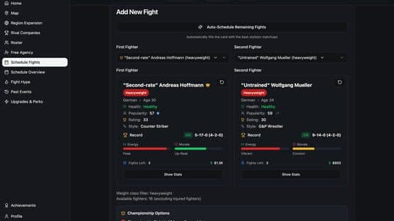 MMA Empire — screenshot 1