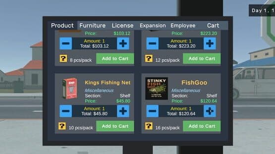 Bait & Tackle Store Simulator — screenshot 2