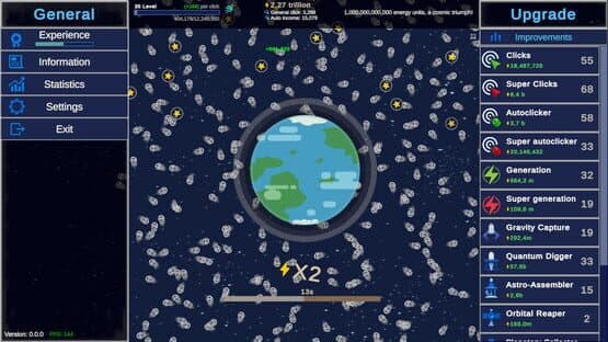 Clicker Astro Planet — screenshot 2