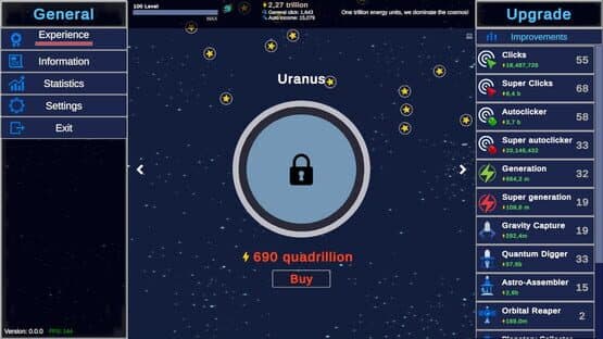 Clicker Astro Planet — screenshot 4