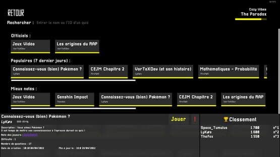 AnotherQuizzGame — screenshot 3