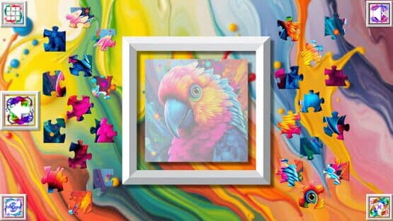Color Splash: Parrots — screenshot 3