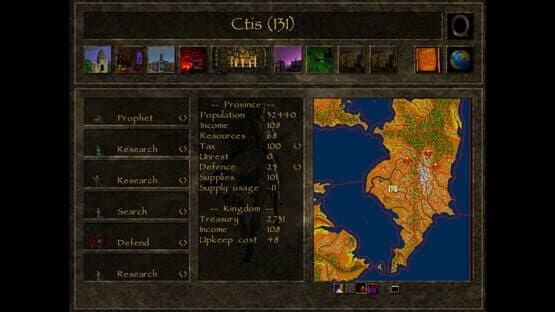 Dominions: Priests, Prophets, and Pretenders — screenshot 1