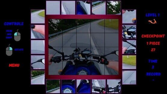 Motorbike Video Puzzle — screenshot 1