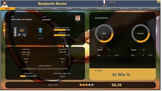 Absolute Tennis Manager — screenshot 2