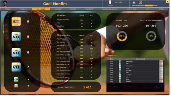 Absolute Tennis Manager — screenshot 3