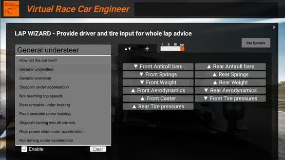 Virtual Race Car Engineer 2020 — screenshot 4